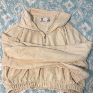 Refuge Cream Crop Top